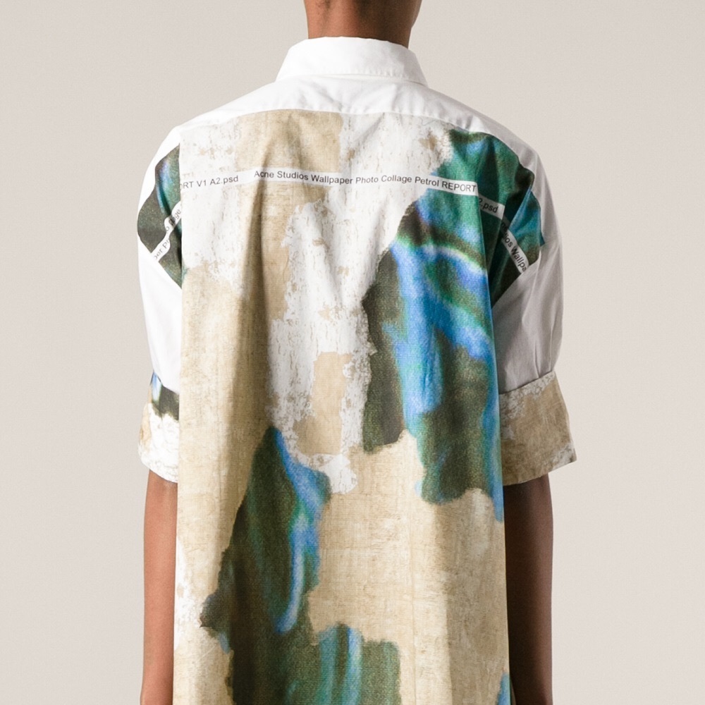 Acne studios SS14 Loop Wall Shirt